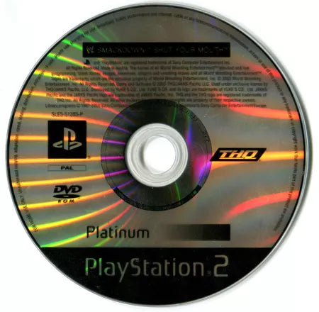WWE Smackdown! Shut Your Mouth - PS2 Spill - Retrospillkongen