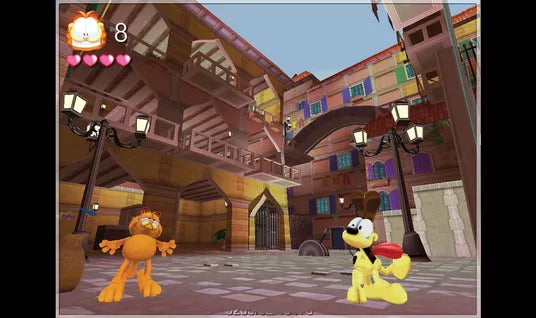 Garfield: Lasagna World Tour - PS2 spill - Retrospillkongen