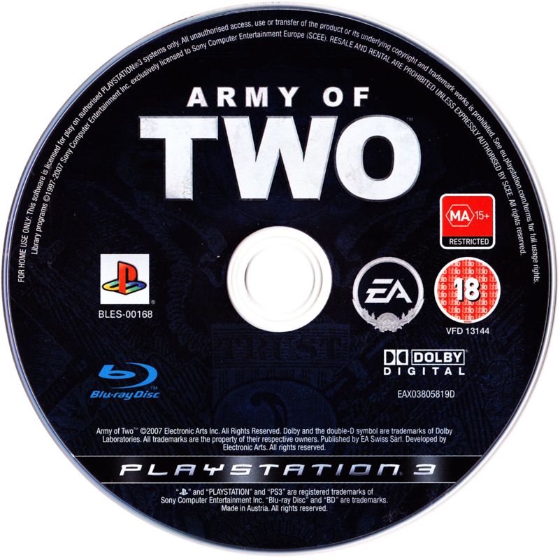 Army of Two - PS3 spill - Retrospillkongen