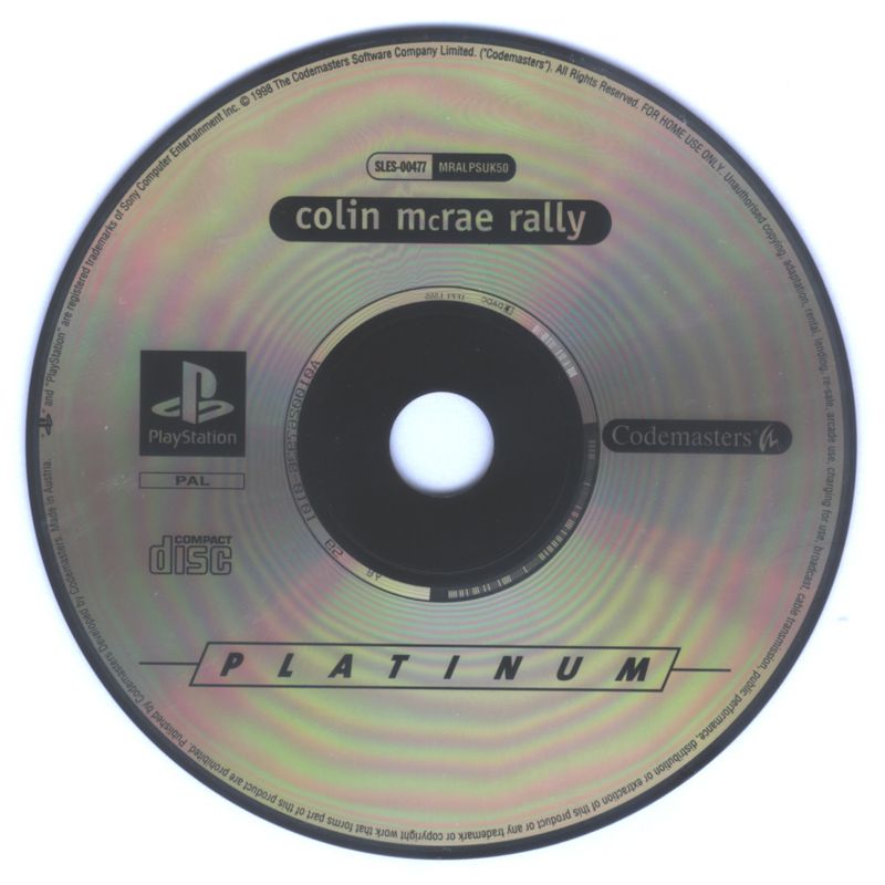 Colin Mcrae Rally - PS1 spill - Retrospillkongen