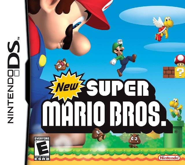 New Super Mario Bros - Nintendo DS spill (NTSC - Regionsfri)