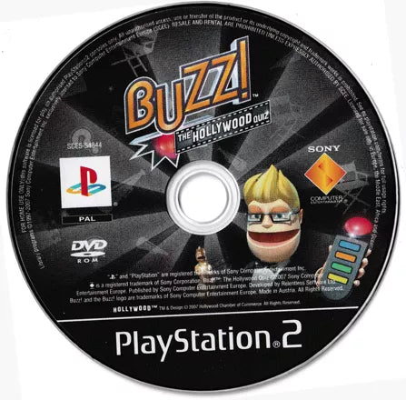 Buzz! The Hollywood Quiz - PS2 spill - Retrospillkongen