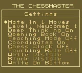 The Chessmaster - Gameboy spill - Retrospillkongen