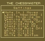 The Chessmaster - Gameboy spill