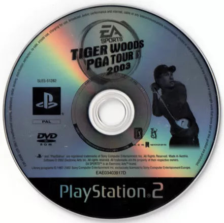 Tiger Woods PGA Tour 2003 - PS2 Spill - Retrospillkongen