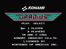 Gradius - NES spill