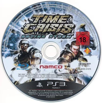 Time Crisis: Razing Storm - PS3 spill