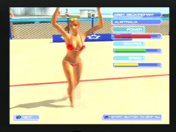 Summer Heat Beach Volleyball - PS2 spill