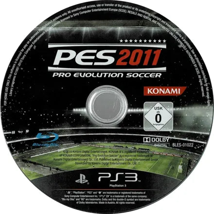 PES 2011: Pro Evolution Soccer - PS3 spill