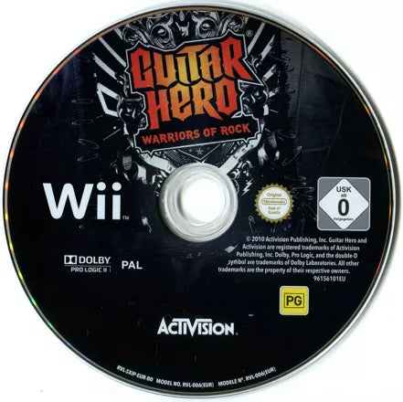 Guitar Hero: Warriors of Rock - Wii spill - Retrospillkongen