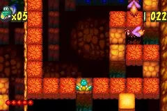 Frogger’s Adventures: Temple of the Frog - GBA spill - Retrospillkongen