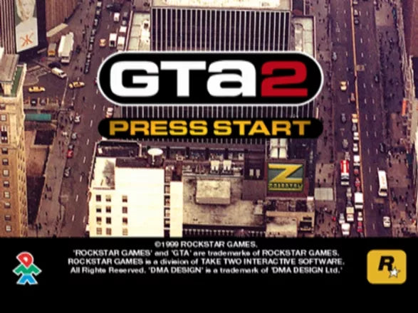 Grand Theft Auto 2 - PS1 spill - Retrospillkongen