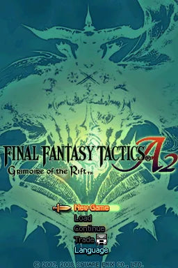 Final Fantasy Tactics A2: Grimoire of the Rift - Nintendo DS spill (NTSC, regionfri)