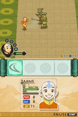Avatar: The Last Airbender - The Burning Earth - Nintendo DS spill - Retrospillkongen