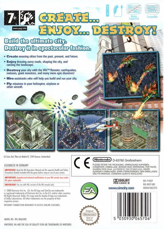 SimCity Creator - Wii spill