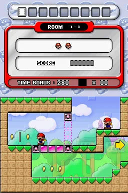 Mario vs. Donkey Kong 2: March of the Minis - Nintendo DS spill (NTSC, Regionfri)