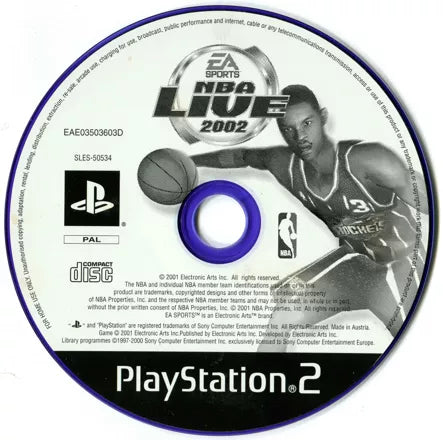 NBA Live 2002 - PS2 spill - Retrospillkongen