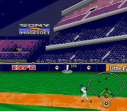 ESPN Baseball Tonight - SNES spill - Retrospillkongen
