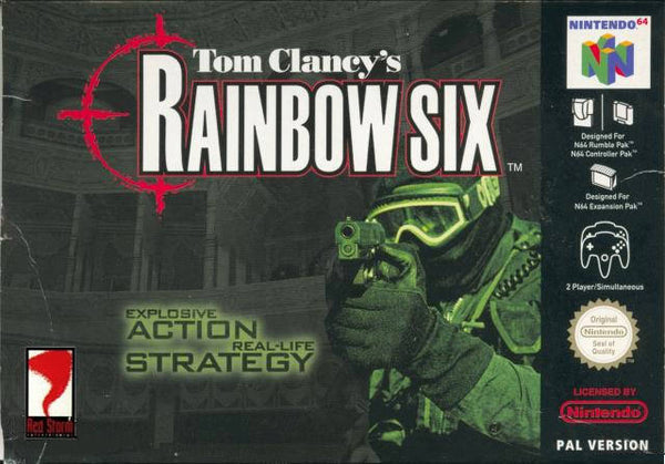 Tom Clancys Rainbow Six - N64 spill - Retrospillkongen