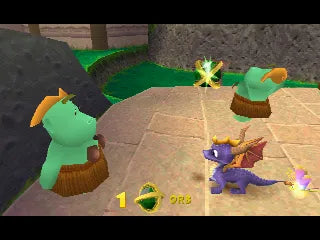Spyro 2: Gateway to Glimmer - PS1 spill - Retrospillkongen