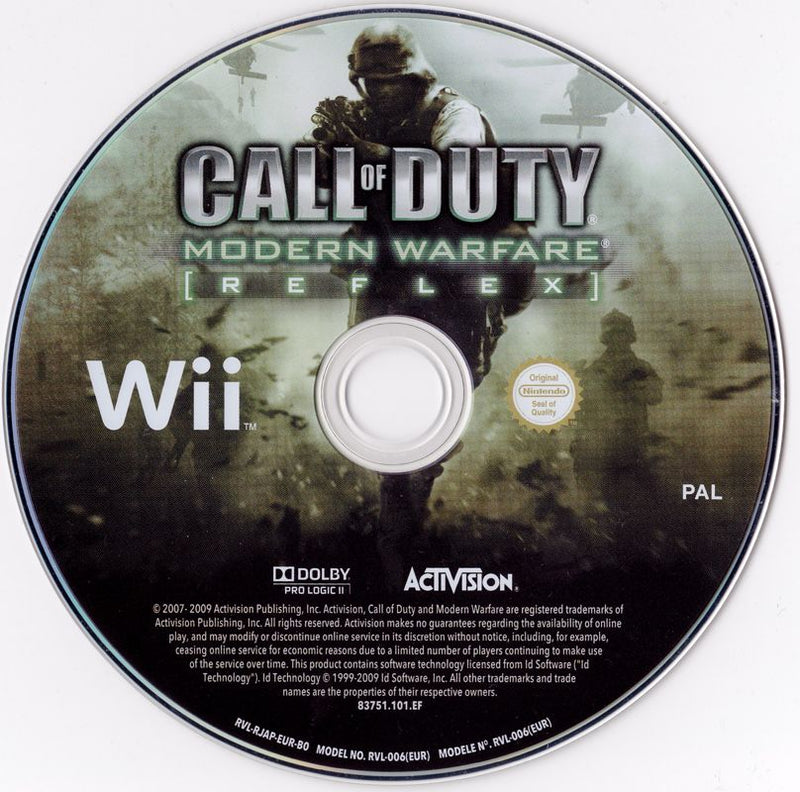 Call of Duty Modern Warfare: Reflex Edition - Wii spill