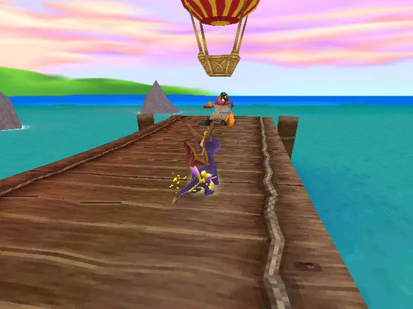 Spyro the Dragon - PS1 spill - Retrospillkongen