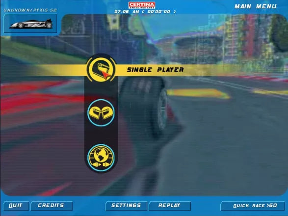 Speed Challenge: Jacques Villeneuve's Racing Vision - GameCube spill - Retrospillkongen