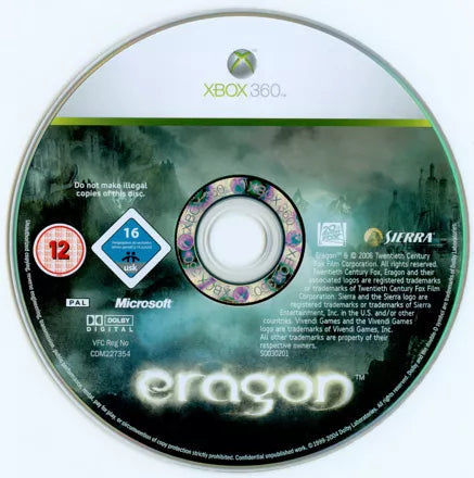 Eragon - Xbox 360 spill - Retrospillkongen