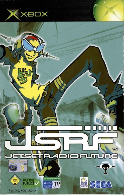 Sega GT 2002 / JSRF: Jet Set Radio Future - Xbox spill