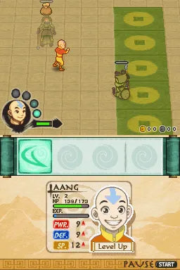 Avatar: The Last Airbender - The Burning Earth - Nintendo DS spill - Retrospillkongen