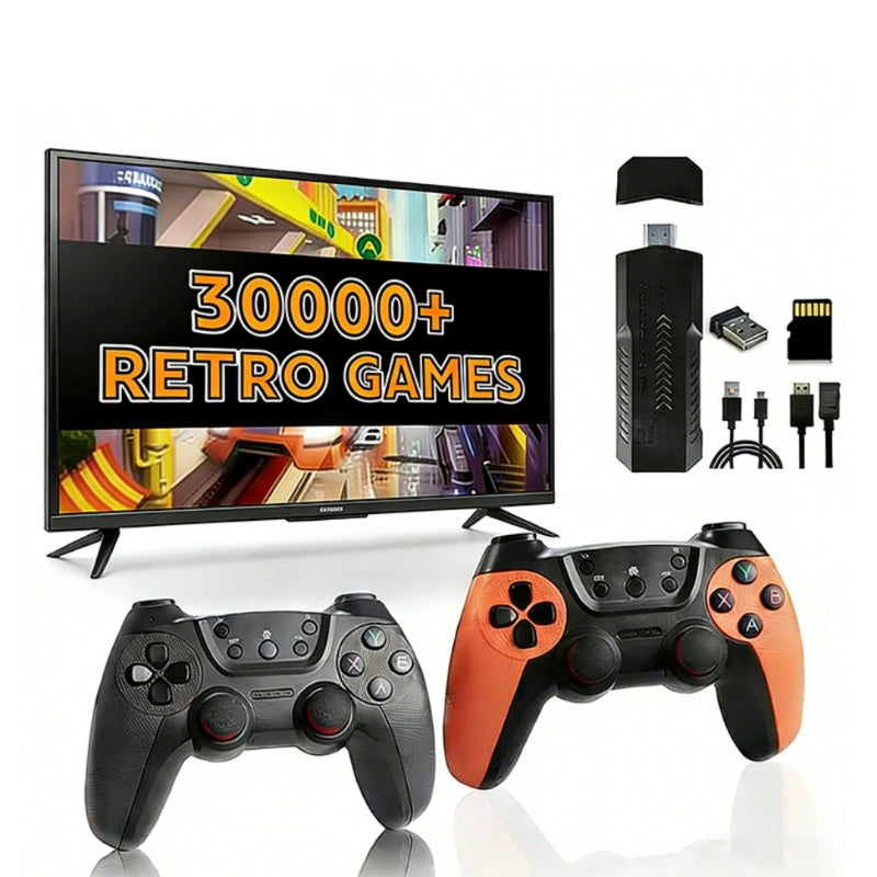 X2 Ultra Game Stick Retro Spillkonsoll - Retrospillkongen