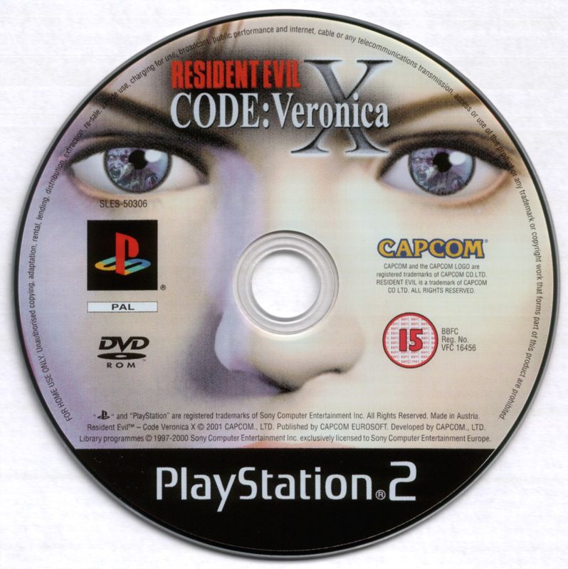 Resident Evil: Code: Veronica X - PS2 Spill - Retrospillkongen