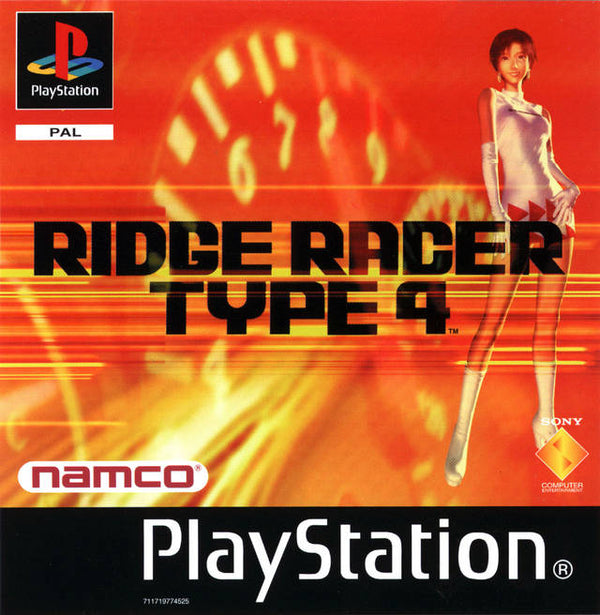 Ridge Racer Type 4 - PS1 spill - Retrospillkongen