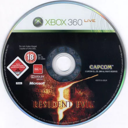 Resident Evil 5 - Xbox 360 spill - Retrospillkongen