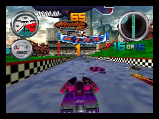 Hydro Thunder - N64 spill - Retrospillkongen