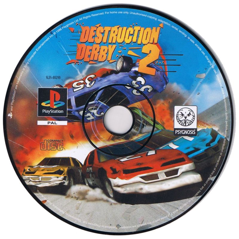 Destruction Derby 2 - PS1 spill