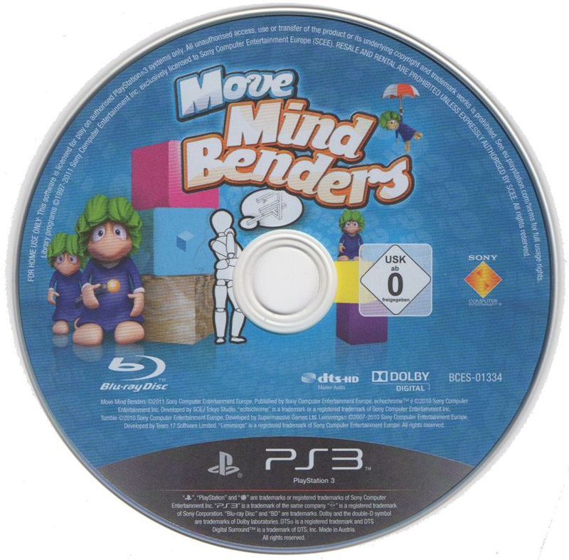 Move Mind Benders - PS3 spill