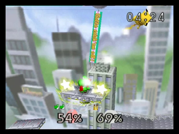 Renovert Super Smash Bros. - N64 spill - Retrospillkongen