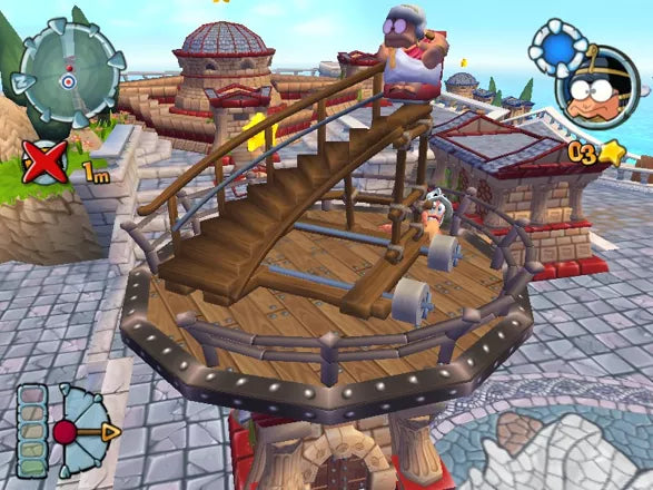 Worms Forts Under Siege - PS2 spill - Retrospillkongen