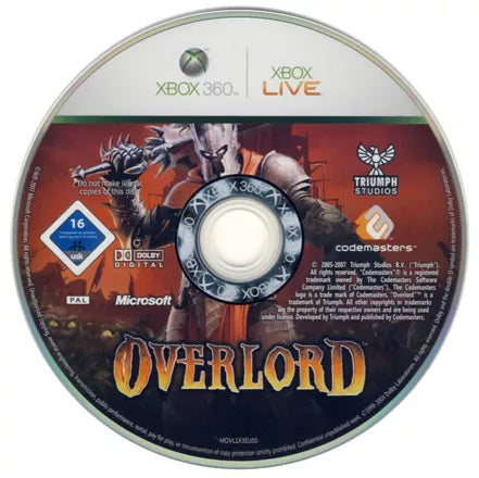 Overlord - Xbox 360 spill