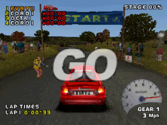 V-Rally Championship Edition 2  - PS1 spill - Retrospillkongen