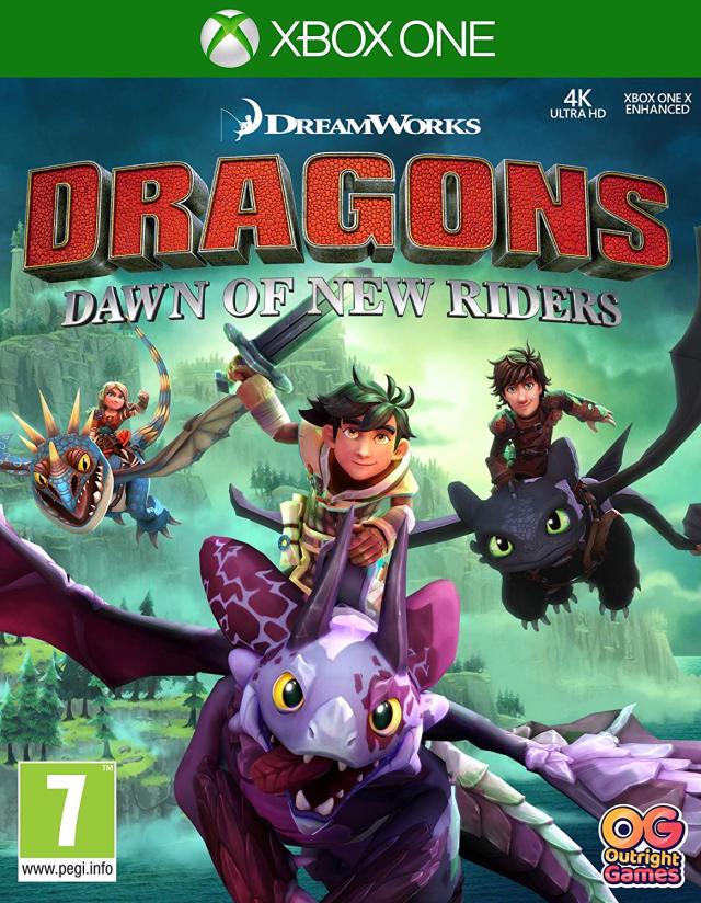 DreamWorks Dragons: Dawn of New Riders - Xbox One spill