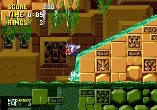 Sonic the Hedgehog - SEGA Mega Drive spill - Retrospillkongen
