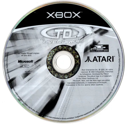 TD Overdrive: The Brotherhood of Speed - Xbox spill