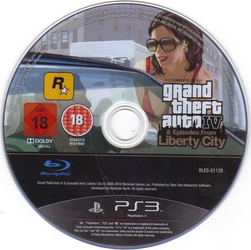 Grand Theft Auto IV & Episodes from Liberty City (The Complete Edition) - PS3 spill - Retrospillkongen