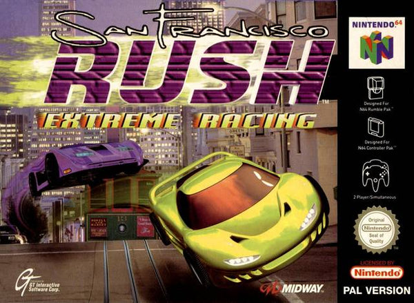 San Francisco Rush Extreme Racing - N64 spill - Retrospillkongen
