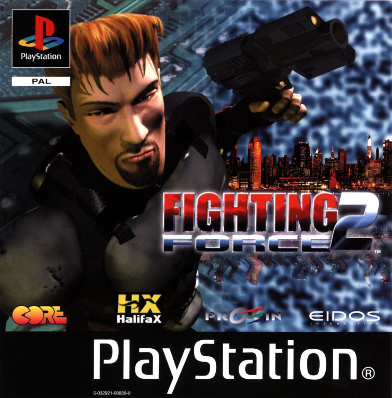 Fighting Force 2 - PS1 spill - Retrospillkongen