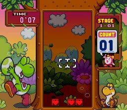 Tetris Attack - SNES spill - Retrospillkongen