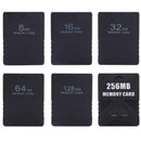 8mb til 256mb Megabyte Minnekort for Playstation 2 (PS2) - Retrospillkongen