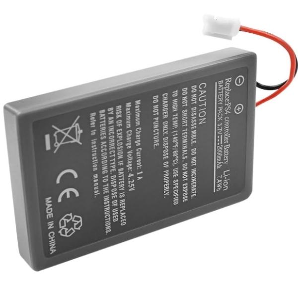 3.7V, 2000mAh Li-ion Batteri Pakke for Sony PS4 Kontroller - Retrospillkongen